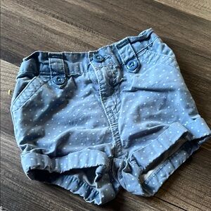 Old Navy Blue Polka Dot Kids Shorts
